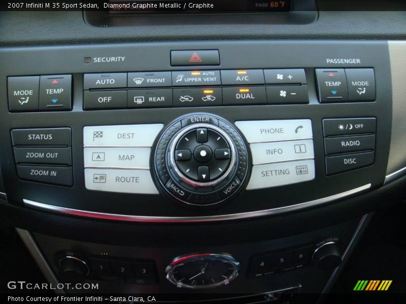 Diamond Graphite Metallic / Graphite 2007 Infiniti M 35 Sport Sedan
