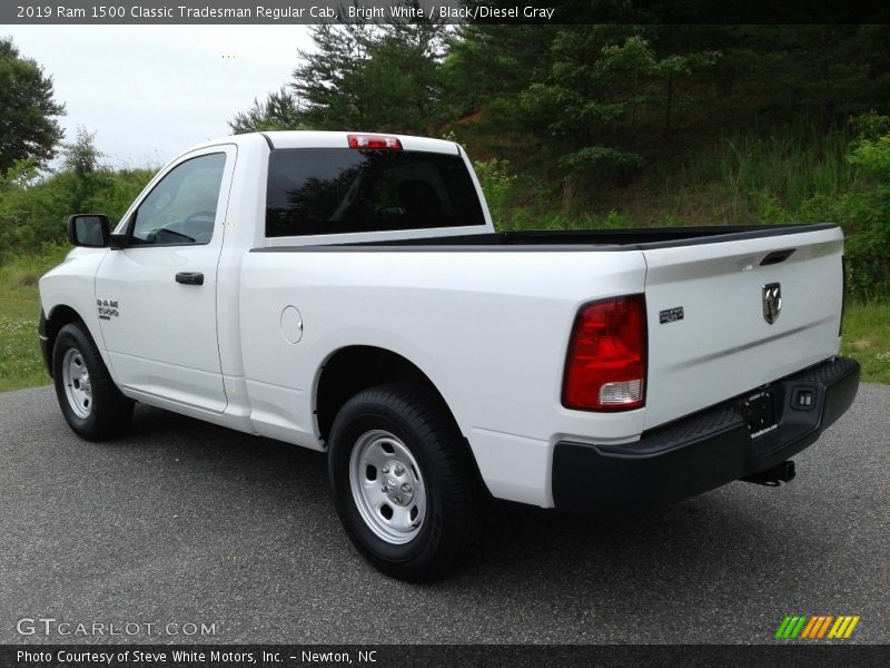 Bright White / Black/Diesel Gray 2019 Ram 1500 Classic Tradesman Regular Cab