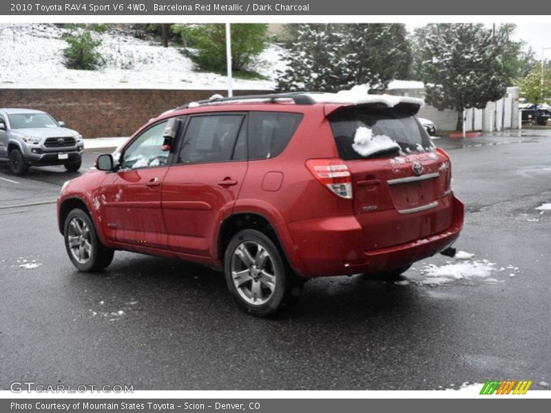 Barcelona Red Metallic / Dark Charcoal 2010 Toyota RAV4 Sport V6 4WD