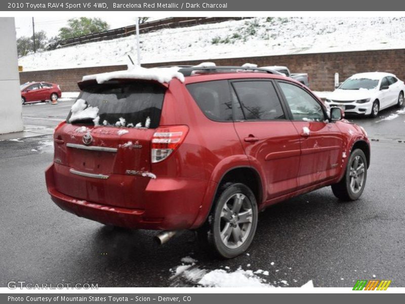 Barcelona Red Metallic / Dark Charcoal 2010 Toyota RAV4 Sport V6 4WD