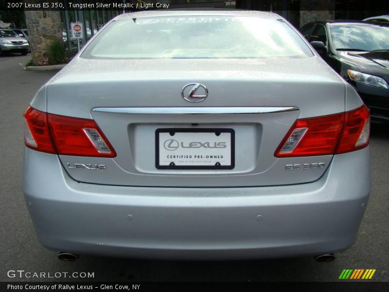 Tungsten Silver Metallic / Light Gray 2007 Lexus ES 350