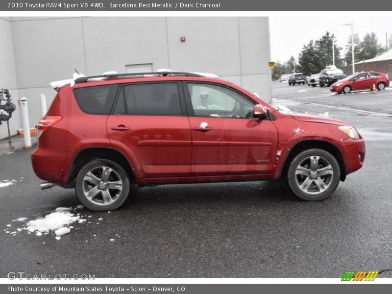 Barcelona Red Metallic / Dark Charcoal 2010 Toyota RAV4 Sport V6 4WD
