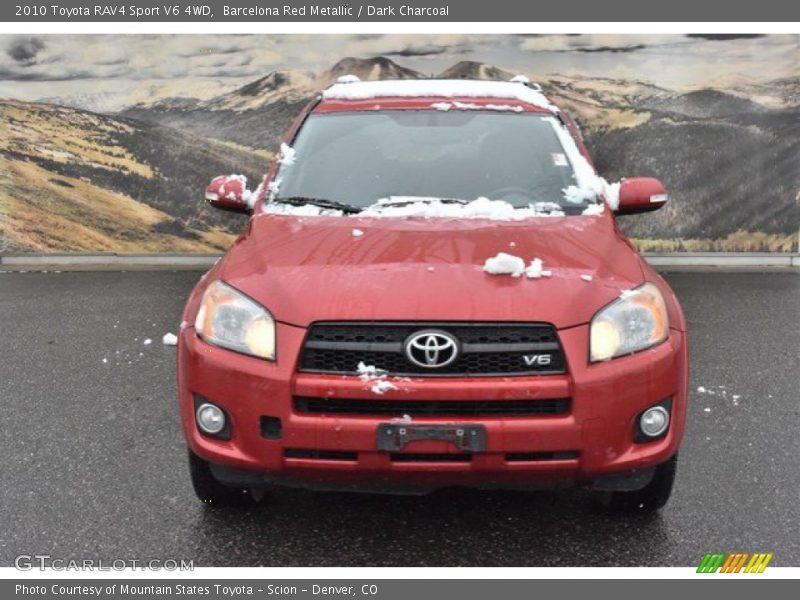 Barcelona Red Metallic / Dark Charcoal 2010 Toyota RAV4 Sport V6 4WD