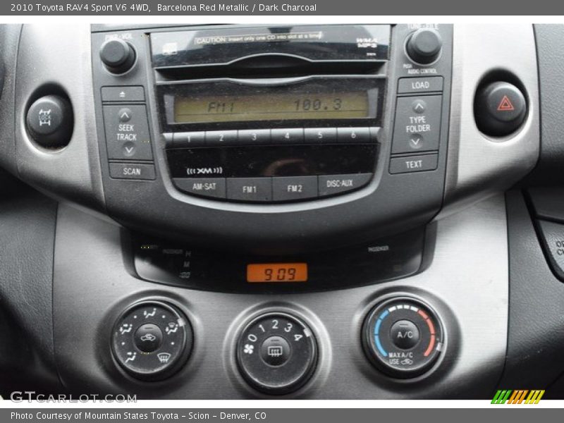 Barcelona Red Metallic / Dark Charcoal 2010 Toyota RAV4 Sport V6 4WD