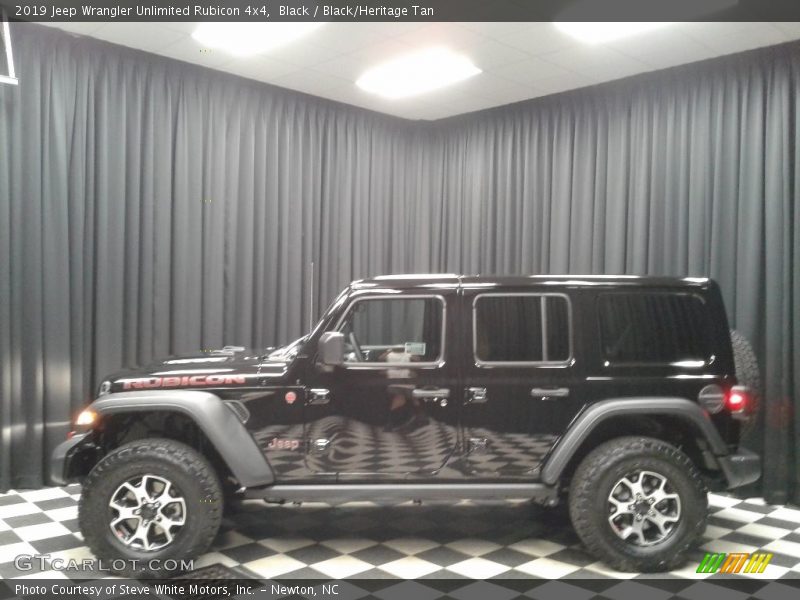 Black / Black/Heritage Tan 2019 Jeep Wrangler Unlimited Rubicon 4x4
