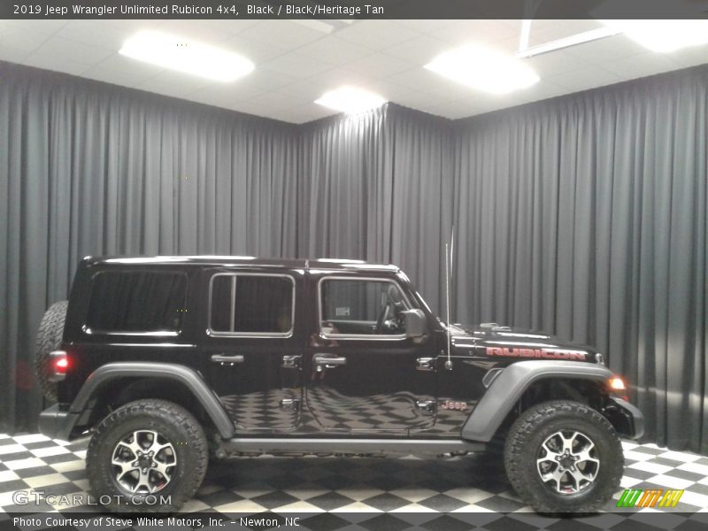 Black / Black/Heritage Tan 2019 Jeep Wrangler Unlimited Rubicon 4x4