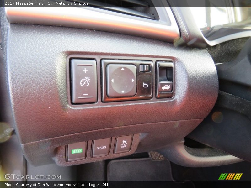 Gun Metallic / Charcoal 2017 Nissan Sentra S