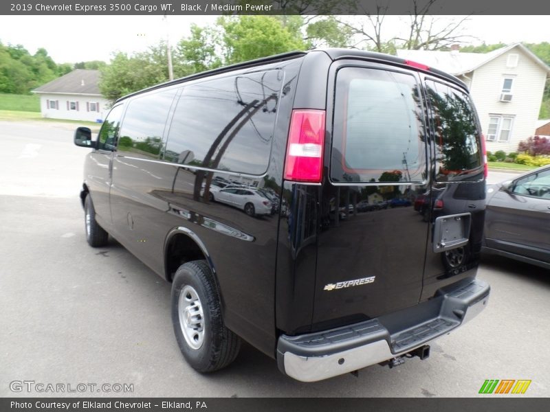 Black / Medium Pewter 2019 Chevrolet Express 3500 Cargo WT