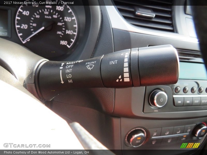 Gun Metallic / Charcoal 2017 Nissan Sentra S