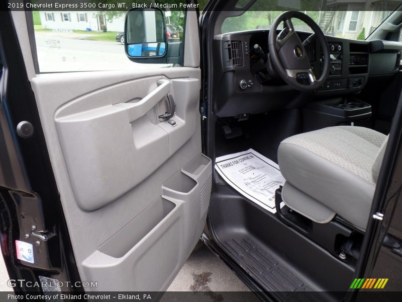  2019 Express 3500 Cargo WT Medium Pewter Interior