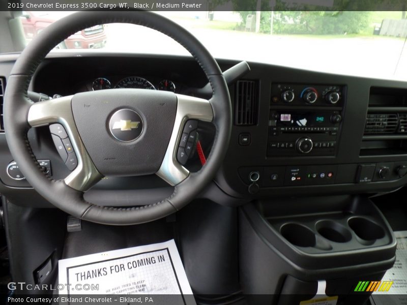  2019 Express 3500 Cargo WT Steering Wheel