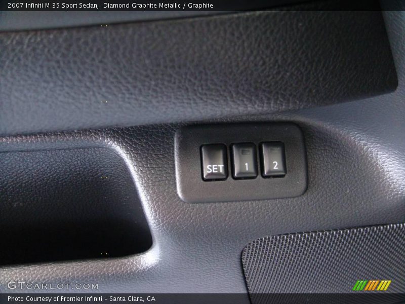 Diamond Graphite Metallic / Graphite 2007 Infiniti M 35 Sport Sedan