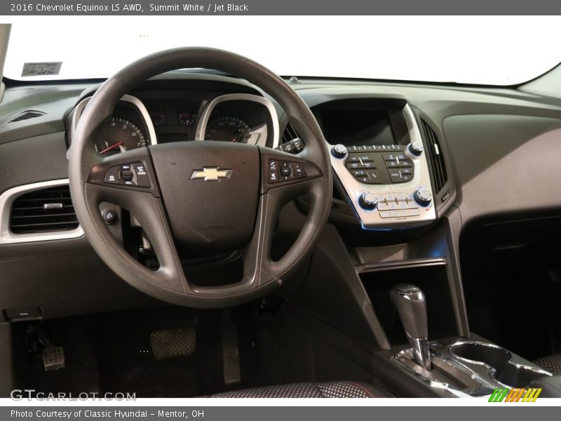 Summit White / Jet Black 2016 Chevrolet Equinox LS AWD