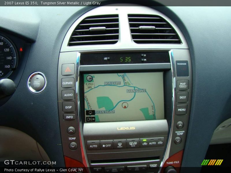 Tungsten Silver Metallic / Light Gray 2007 Lexus ES 350