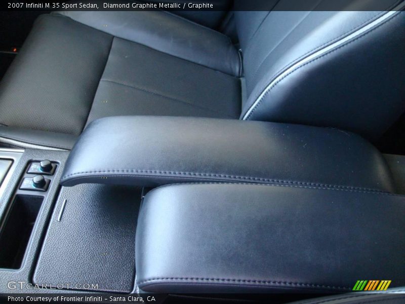 Diamond Graphite Metallic / Graphite 2007 Infiniti M 35 Sport Sedan