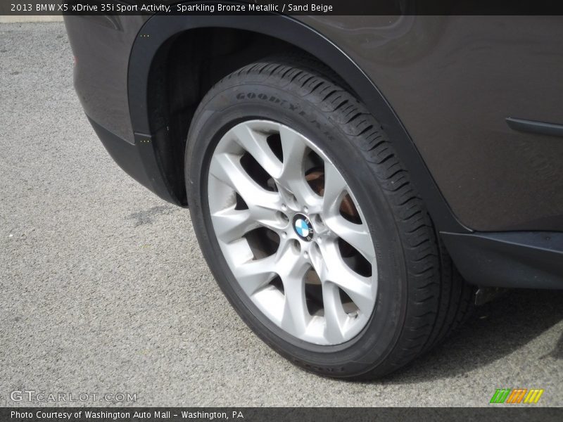 Sparkling Bronze Metallic / Sand Beige 2013 BMW X5 xDrive 35i Sport Activity