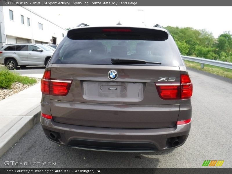 Sparkling Bronze Metallic / Sand Beige 2013 BMW X5 xDrive 35i Sport Activity