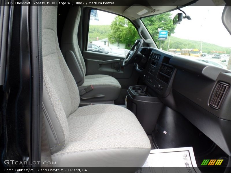 Front Seat of 2019 Express 3500 Cargo WT