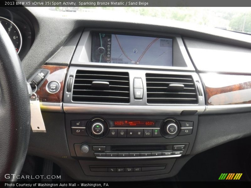 Sparkling Bronze Metallic / Sand Beige 2013 BMW X5 xDrive 35i Sport Activity