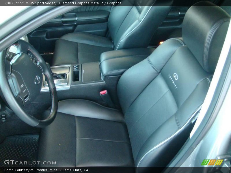 Diamond Graphite Metallic / Graphite 2007 Infiniti M 35 Sport Sedan
