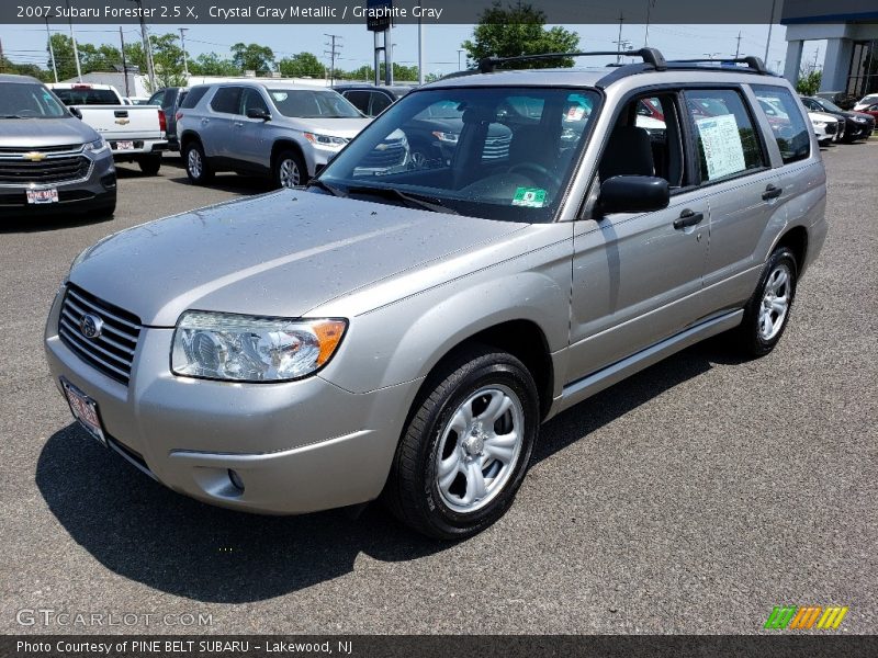 Crystal Gray Metallic / Graphite Gray 2007 Subaru Forester 2.5 X