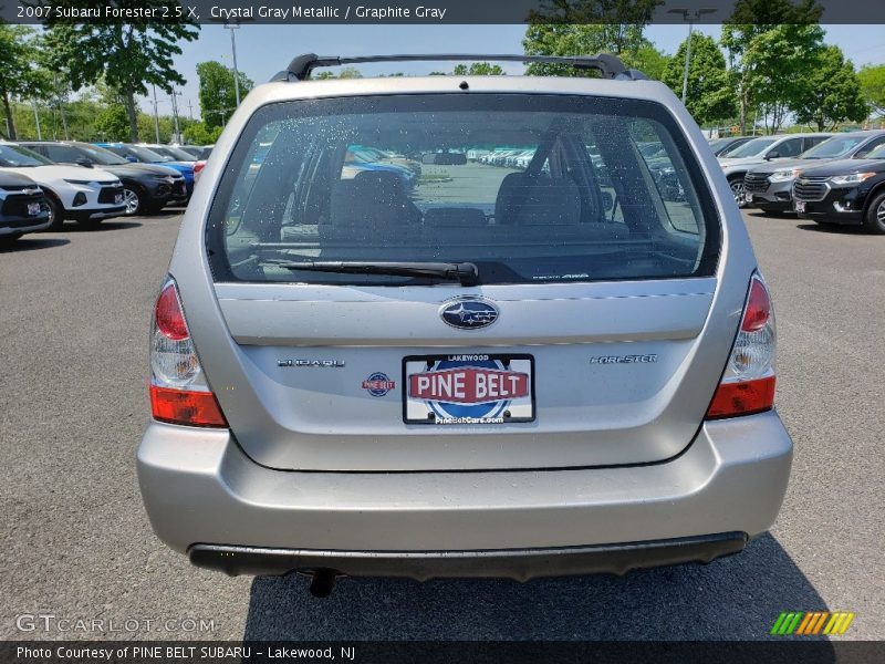 Crystal Gray Metallic / Graphite Gray 2007 Subaru Forester 2.5 X