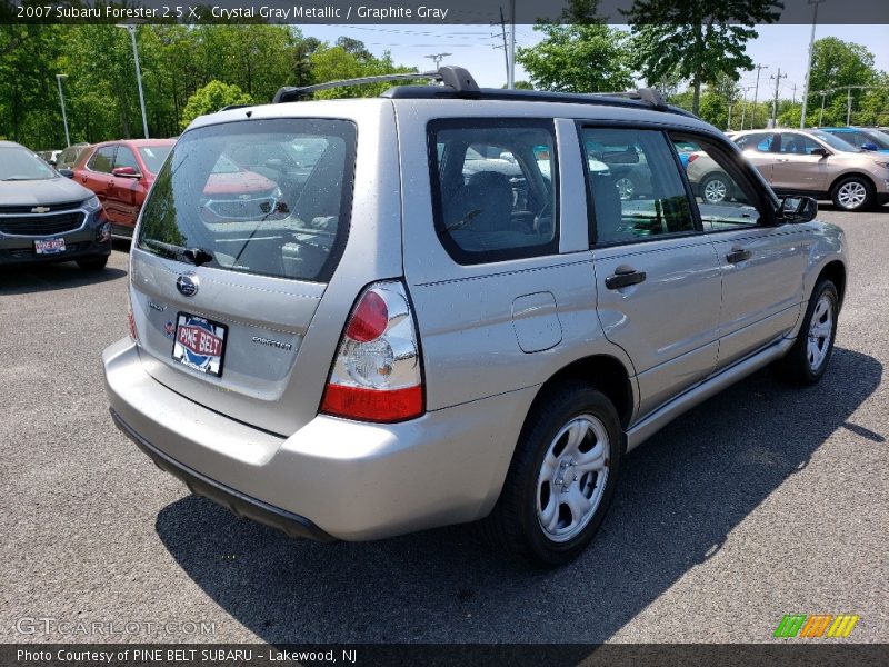 Crystal Gray Metallic / Graphite Gray 2007 Subaru Forester 2.5 X
