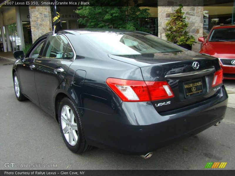 Smokey Granite Mica / Black 2007 Lexus ES 350