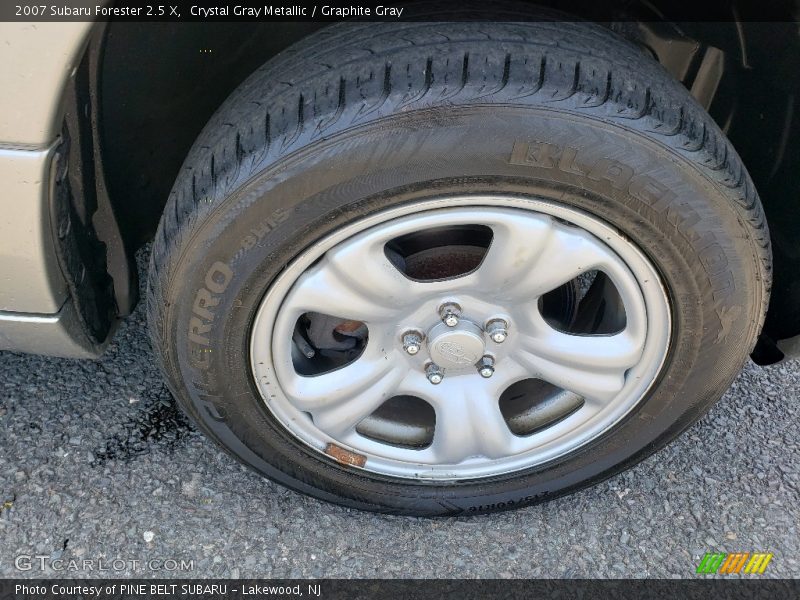 Crystal Gray Metallic / Graphite Gray 2007 Subaru Forester 2.5 X