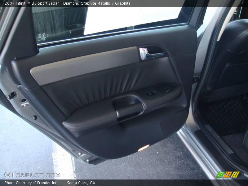 Diamond Graphite Metallic / Graphite 2007 Infiniti M 35 Sport Sedan