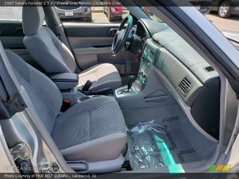 Crystal Gray Metallic / Graphite Gray 2007 Subaru Forester 2.5 X