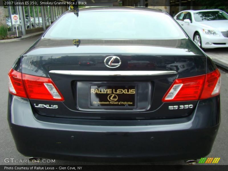 Smokey Granite Mica / Black 2007 Lexus ES 350