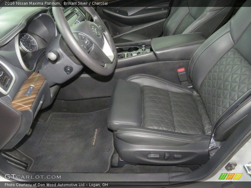 Brilliant Silver / Charcoal 2016 Nissan Maxima Platinum