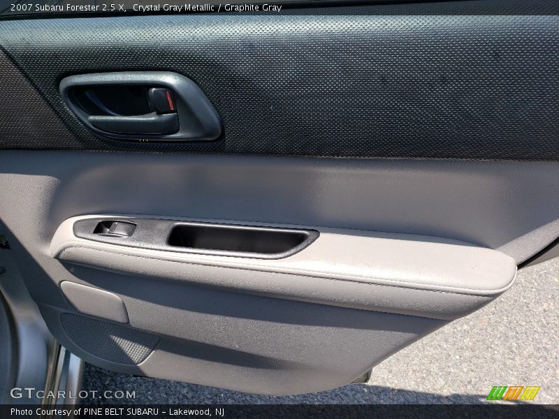 Crystal Gray Metallic / Graphite Gray 2007 Subaru Forester 2.5 X
