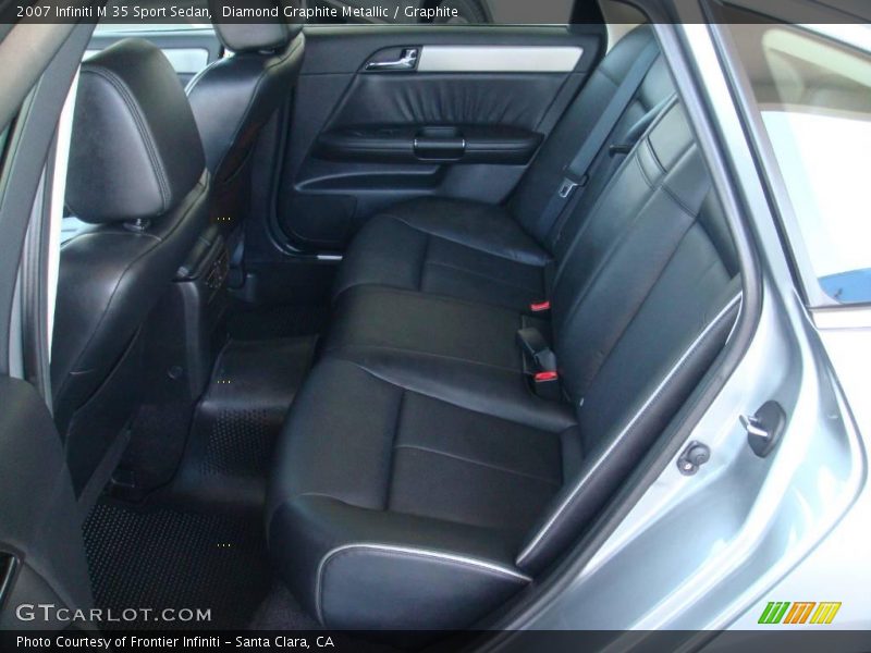Diamond Graphite Metallic / Graphite 2007 Infiniti M 35 Sport Sedan