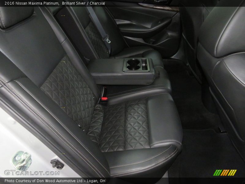 Brilliant Silver / Charcoal 2016 Nissan Maxima Platinum