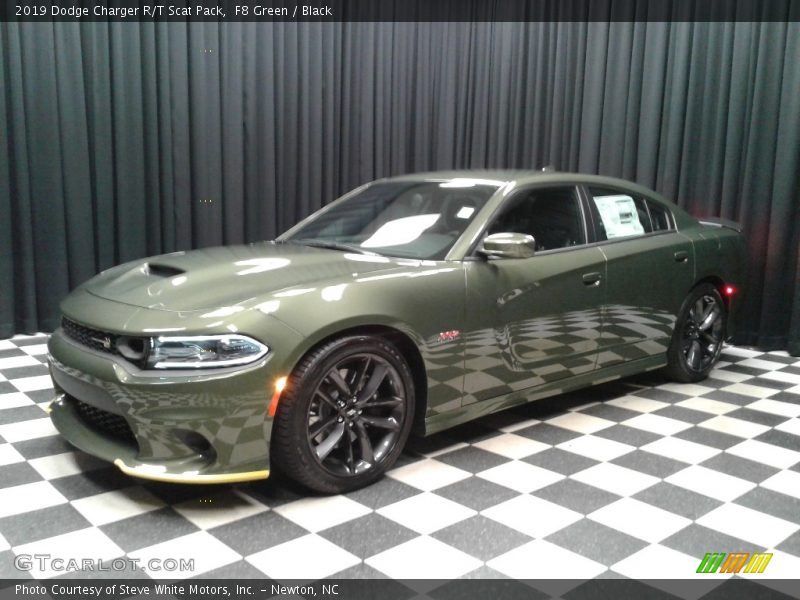 F8 Green / Black 2019 Dodge Charger R/T Scat Pack