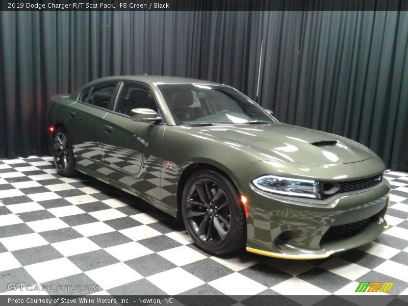 F8 Green / Black 2019 Dodge Charger R/T Scat Pack