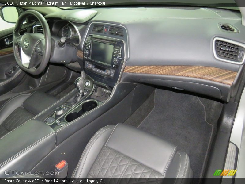 Brilliant Silver / Charcoal 2016 Nissan Maxima Platinum