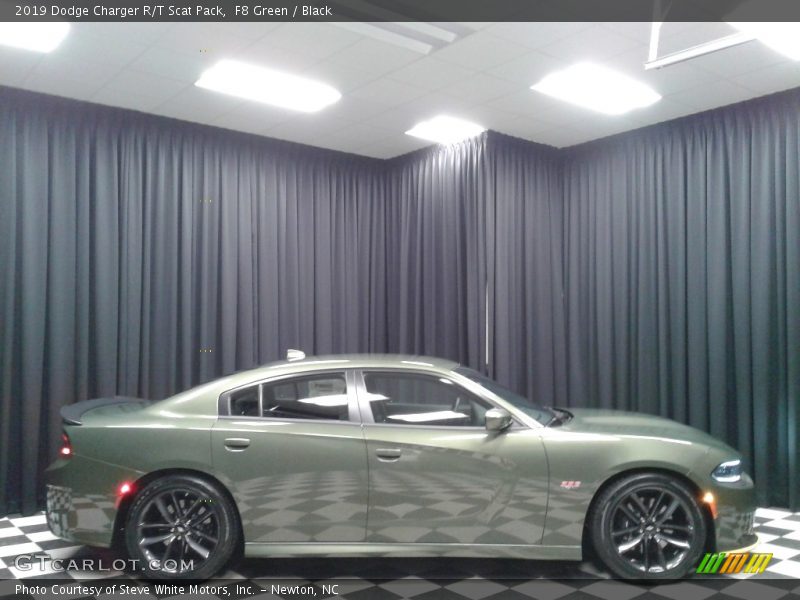 F8 Green / Black 2019 Dodge Charger R/T Scat Pack