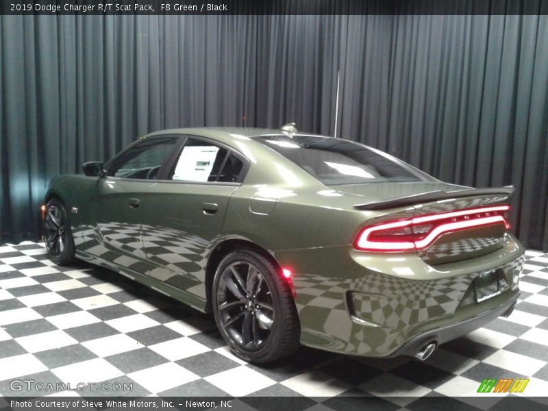 F8 Green / Black 2019 Dodge Charger R/T Scat Pack