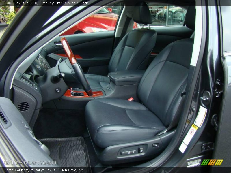 Smokey Granite Mica / Black 2007 Lexus ES 350