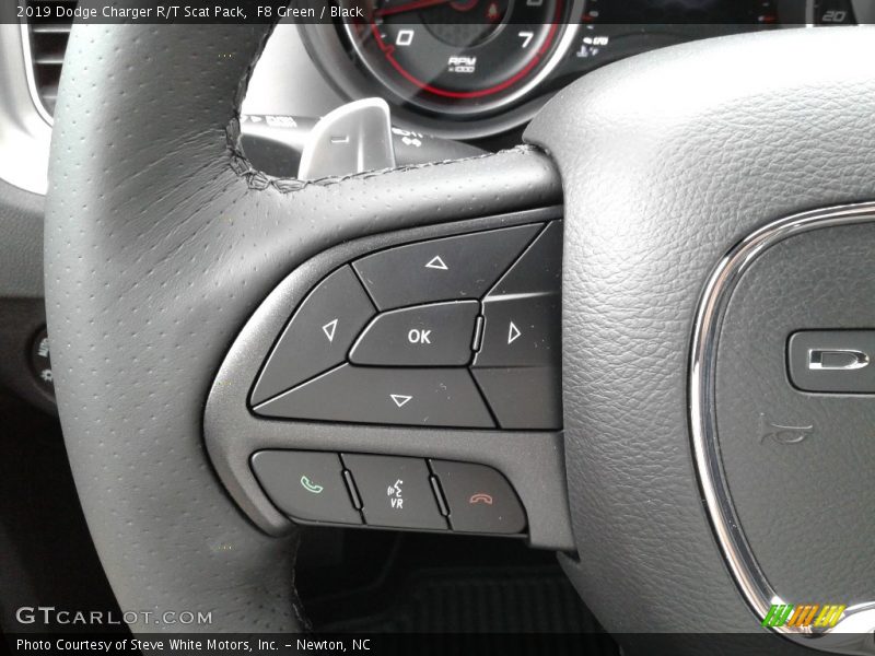 F8 Green / Black 2019 Dodge Charger R/T Scat Pack