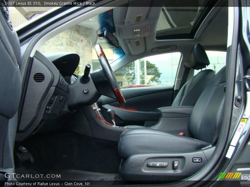 Smokey Granite Mica / Black 2007 Lexus ES 350