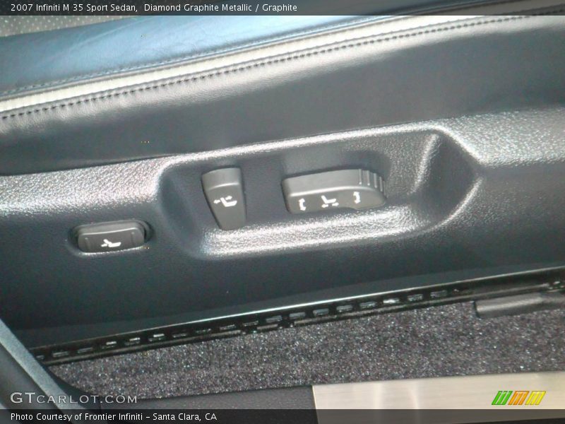 Diamond Graphite Metallic / Graphite 2007 Infiniti M 35 Sport Sedan