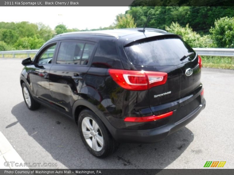 Black Cherry / Black 2011 Kia Sportage LX