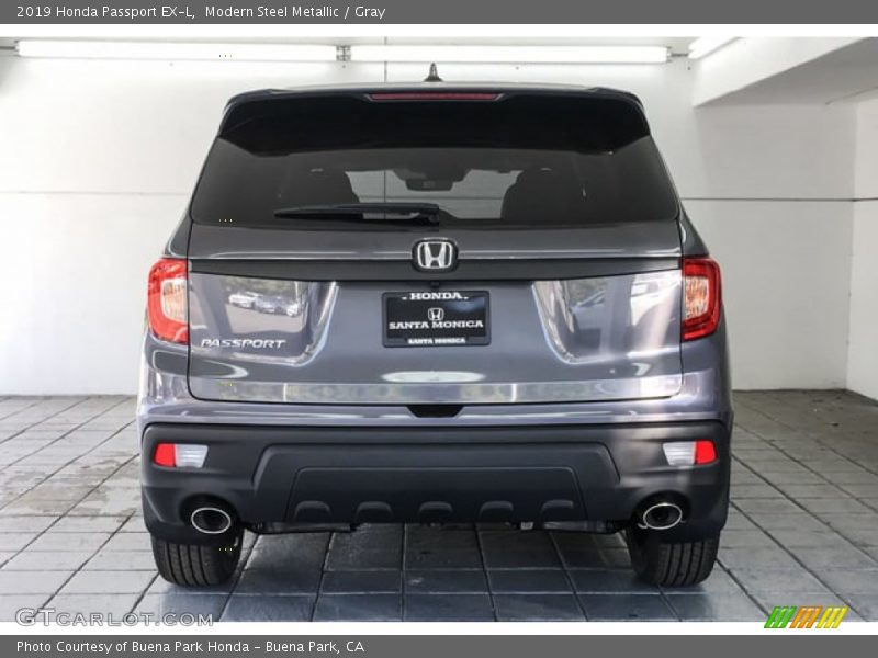 Modern Steel Metallic / Gray 2019 Honda Passport EX-L