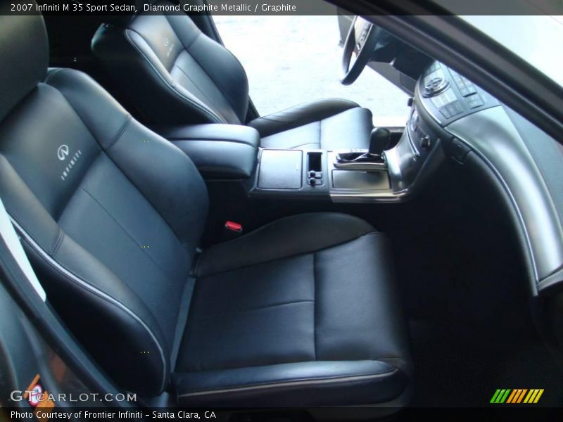Diamond Graphite Metallic / Graphite 2007 Infiniti M 35 Sport Sedan