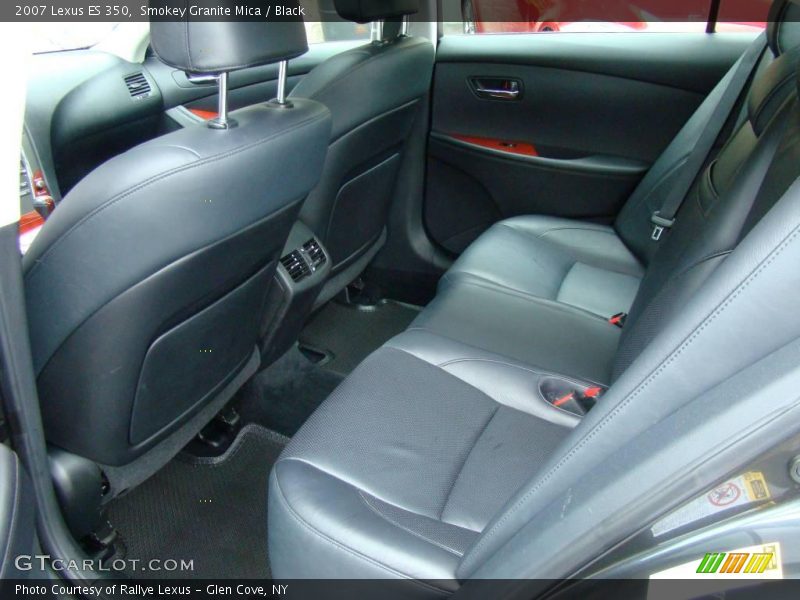 Smokey Granite Mica / Black 2007 Lexus ES 350