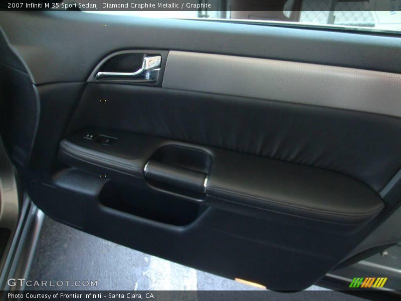 Diamond Graphite Metallic / Graphite 2007 Infiniti M 35 Sport Sedan
